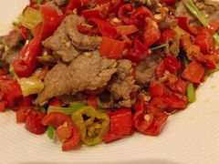 小炒黄牛肉-京香轩·中餐厅(上海中庚聚龙酒店)