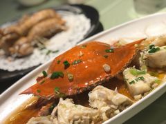 葱油梭子蟹-高佳庄·海鲜酒楼(东港店)