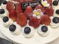 -皇冠幸福里动物奶油生日蛋糕(万达店)