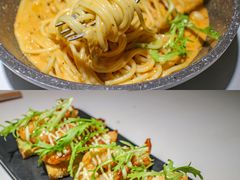 蟹味奶酪意大利汤面-秀儿家の小确幸花园西餐厅