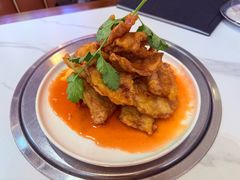 锅包肉-华盛园卷子王农家菜水库鱼