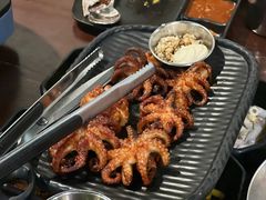 烤辣味八爪鱼-青春韩国料理(汽博店)