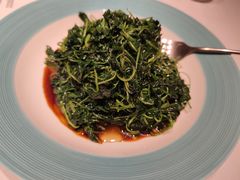 清炒草头-新花城蟹粉馆(乌鲁木齐店)