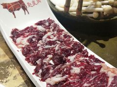 匙皮肉-左庭右院鲜牛肉火锅(金山万达店)
