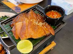 炭烤秘制猪颈肉-simply thai天泰(长泰广场店)