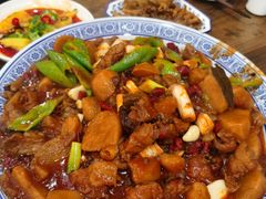 优质鸡腿肉大盘鸡-福顺祥大盘鸡(临潼店)