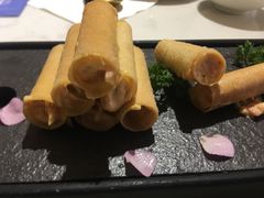 脆筒龙虾卷-后海16号·北京私房菜