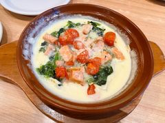 奶汁菠菜焗三文鱼-萨莉亚意式餐厅(东山口店)