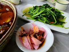 炒油菜-陈胖子鱼庄(黄辣丁新津店)