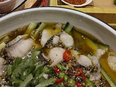 藤椒黑鱼片-东方亚克西餐厅(西康路店)