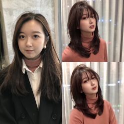 点击看大图 长发-3AM·S HAIR SALON烫发染发接发