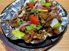 铁板黑椒牛肉-小土豆北方菜馆(文慧园店)