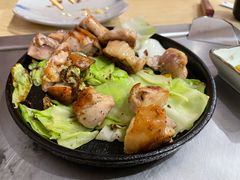 卷心菜炒鸡肉-日葵 大阪烧ひまり(仙霞路店)