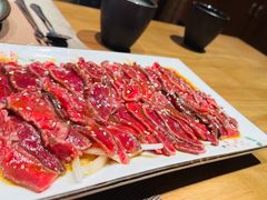 生拌牛肉-福樱兰海鲜放题铁板烧(加州店)