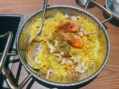 泰式海鲜菠萝蛋炒饭-樾餐厅泰式海鲜火锅(民歌湖店)
