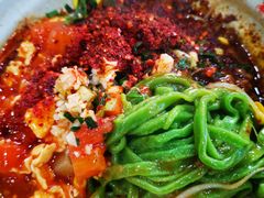 特色三合一-手擀菠菜面(西康路店)