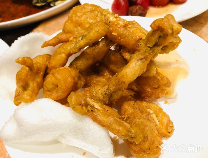金玉满堂潮州酒楼(无限极荟购物广场店)椒盐牛蛙图片