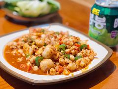 -红辣椒八爪鱼特色韩国料理