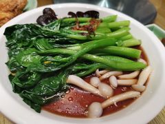 豆豉鲮鱼油麦菜-新白鹿餐厅(爱琴海购物中心店)