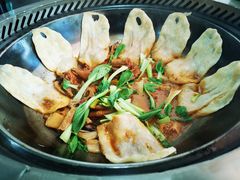 锅贴-三里屯土灶炖公鸡地锅鸡(江东店)