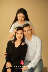 -时光纪亲子全家福照相馆(静安店母女写真父母纪念照)
