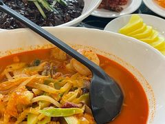 海鲜辣汤面-桃园中华料理炸酱面(燕儿岛路店)