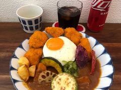 炸小鸡咖喱饭-负海拔咖喱