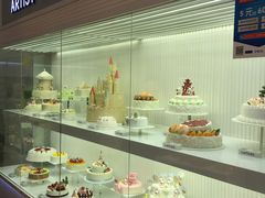 面包甜点陈列柜-LanTa蓝塔烘焙(锦艺城店)