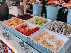 自助取餐区-松咖啡自助餐厅·松北香格里拉