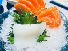 三文鱼刺身-大渔铁板烧(大悦城店)