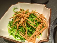 徐州金丝馓子炒豆苗-锦荟JINHUI·浙江小馆(上海荟聚店)