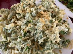 炸花椒芽-北京龙庆四季香农家饭庄·灶台鱼·碳烤虹鳟鱼(龙庆峡店)
