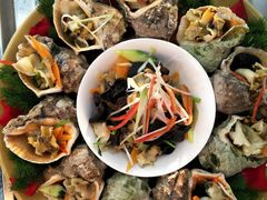 油爆海螺-渔家小院观海海肠捞饭地方菜(环海中路店)