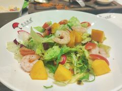 芒果虾仁沙拉-米兰西点(鞍山店)