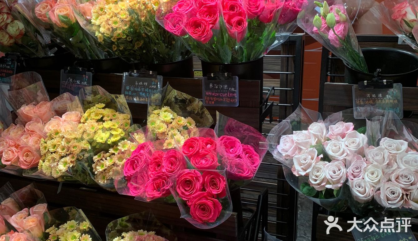 全球旗舰店[得意]北京首家优衣库花店🌹[礼花]绿啦❗️