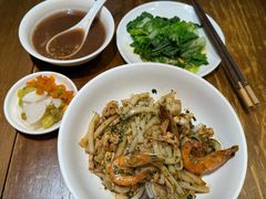 海鲜荠菜炒年糕-寻裕记·现炒浇头面(人民广场店)