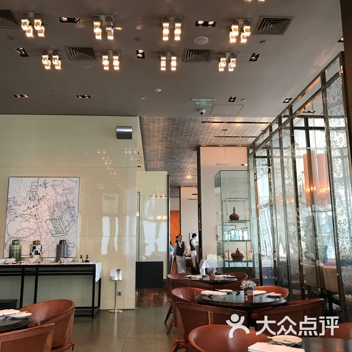 上海柏悦酒店大堂餐厅