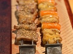 小鸡蘑菇蟹肉大串-雪熊精酿·哈尔滨烧烤酒馆(非遗大串店)