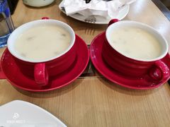 鸡茸蘑菇汤-必胜客(百联又一城店)