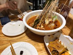 红油味钵钵鸡-嘉州叶婆婆钵钵鸡(建设路店)