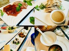巧拌豆苗-四季民福烤鸭店(王府井灯市口店)