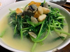 金银蛋上汤时蔬-金枝玉叶上海人家食府(三里河店)