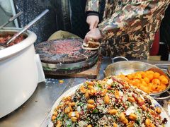 -清真马乐贝腊牛肉蛋黄菜夹馍(马蓉洒金桥店)