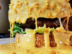 芝士瀑布汉堡-Lets burger非常汉堡·环球风味(蓝色港湾店)
