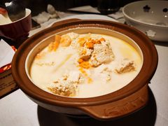 古法虾干海胆炖豆腐-旺顺阁·北京菜·烤鸭(魏公村店)