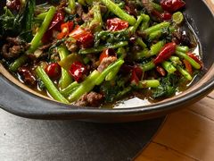 青菜牛肉-郑件洋芋饭庄