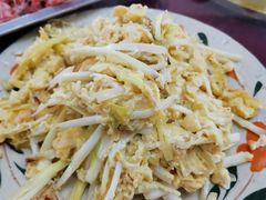 韭黄炒鸡蛋-都斛海鲜街