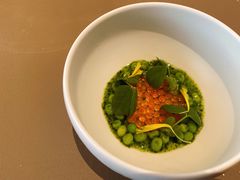三文鱼籽青豆-Amber(置地文华东方酒店)