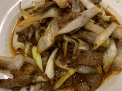 葱爆羊肉-晋阳饭庄(虎坊桥店)
