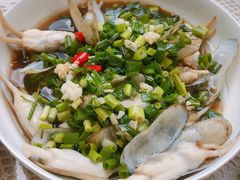 葱油蛏子-海味鲜温州家常菜